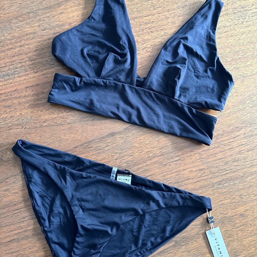 Sustainable Style: Vitamin A Eco-Friendly Bikini Set (Never Worn!)
